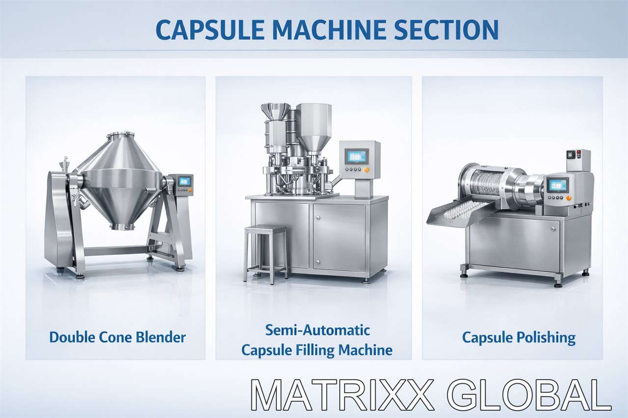 Capsule machines section